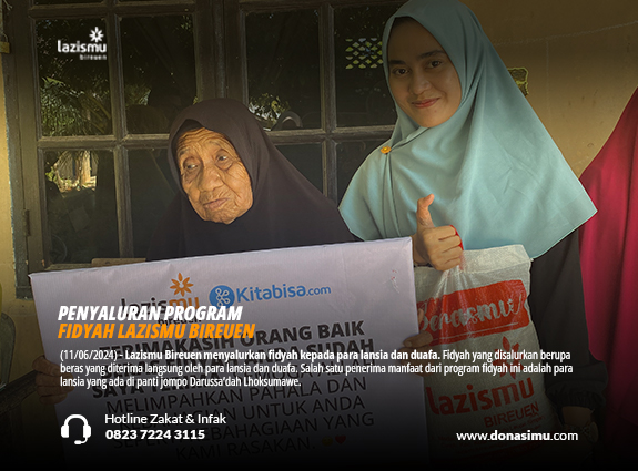 PENYALURAN INFAQ FIDYAH LANSIA