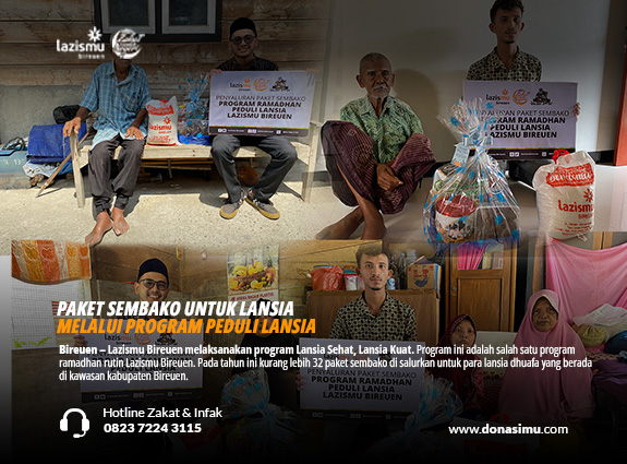 Penyaluran Program Peduli Lansia